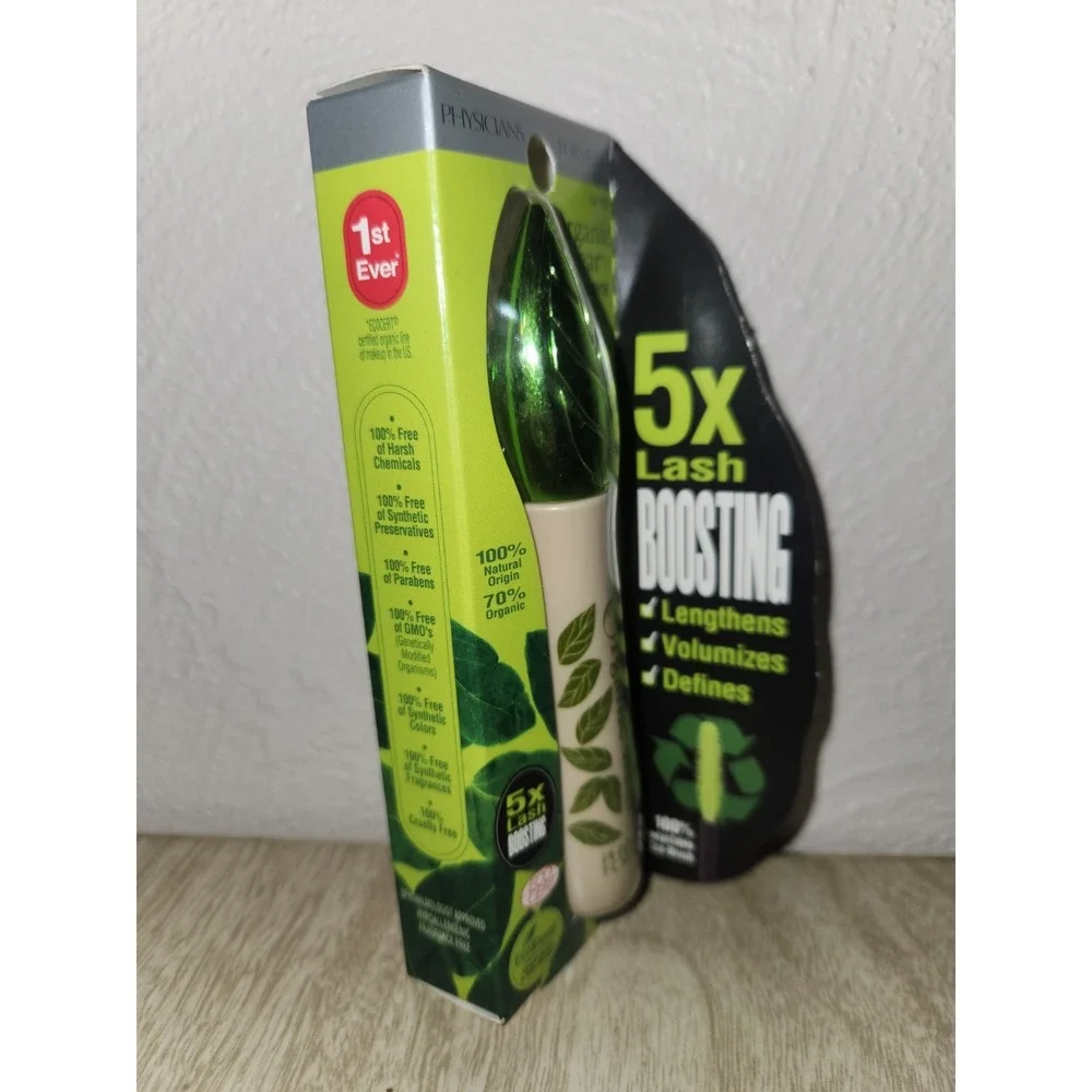 Physicians Formula Organic Wear Mascara, Black‎ 1063 New In Box