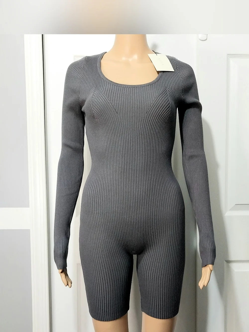 KAIIA knitted romper