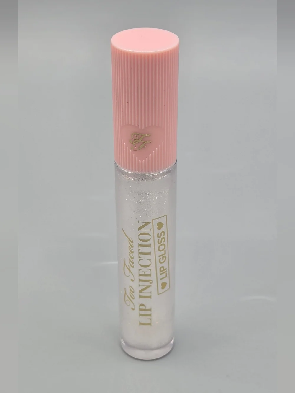 Too Faced Lip Injection Lip Gloss - Clear with Pink Cap