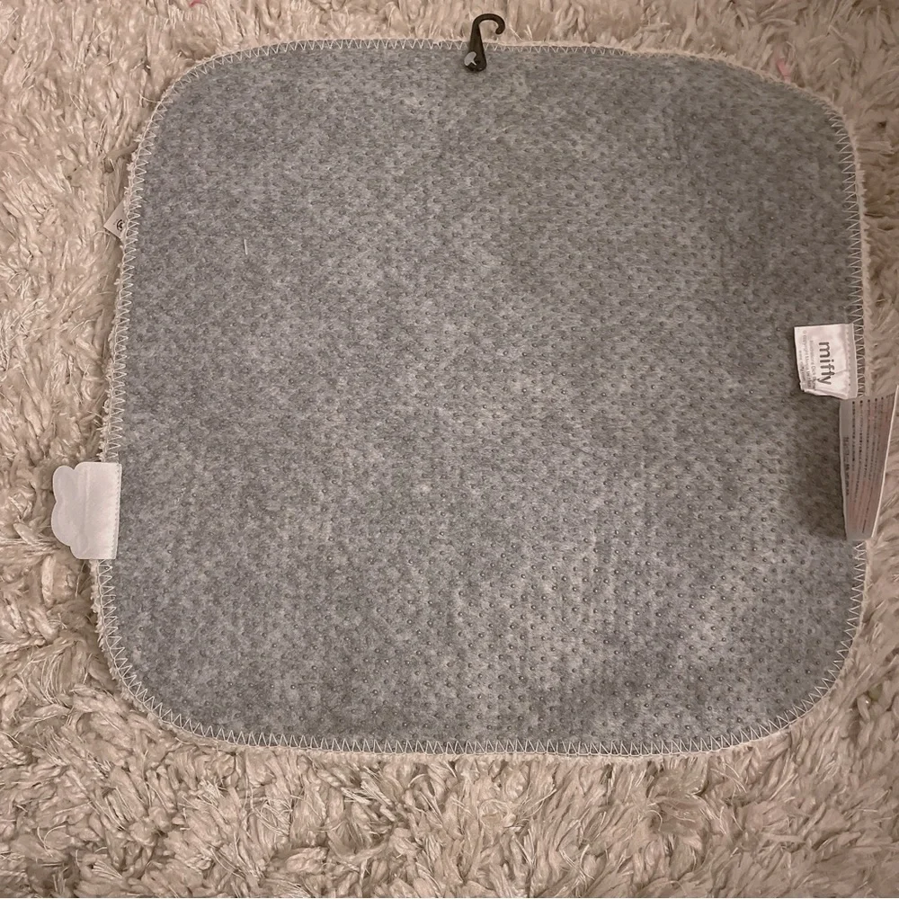 NWT miffy Interior Multi-mat Square Chair bath lag rug grey