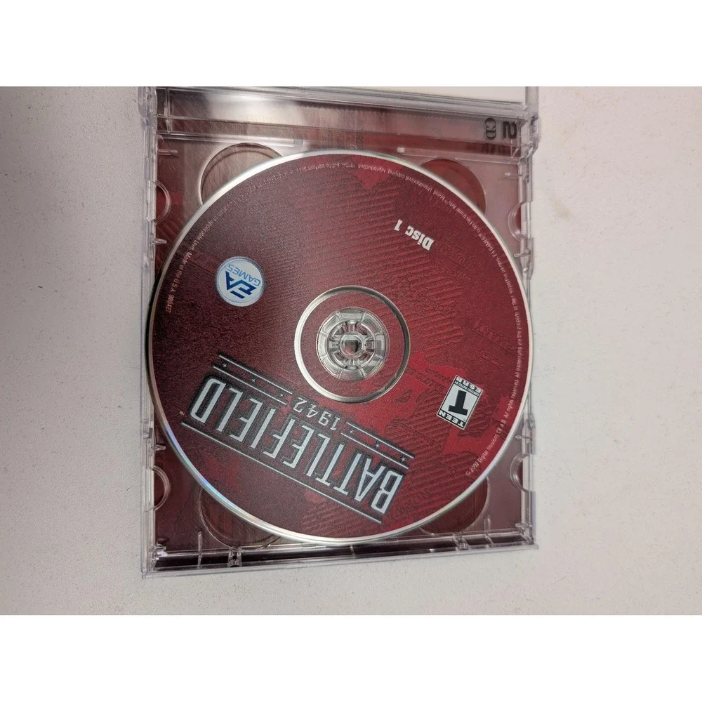 Battlefield 1942 PC Game EA NTSC-U/C 2002 Disc‎ Manual Multiplayer War Shooter