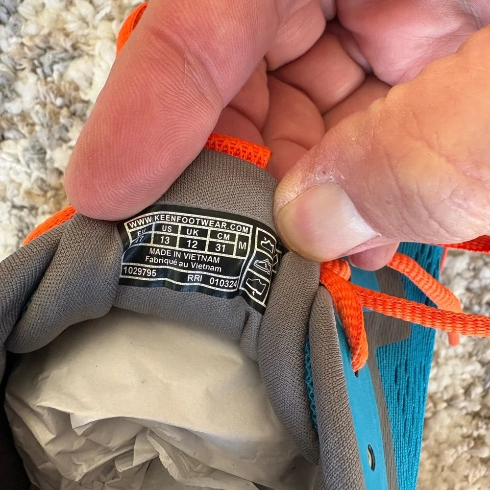 Keen only worn