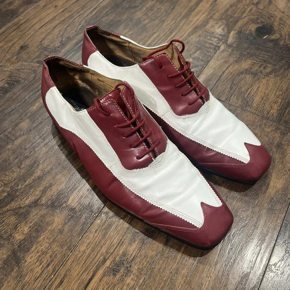 Giorgio Brutini full eye maroon