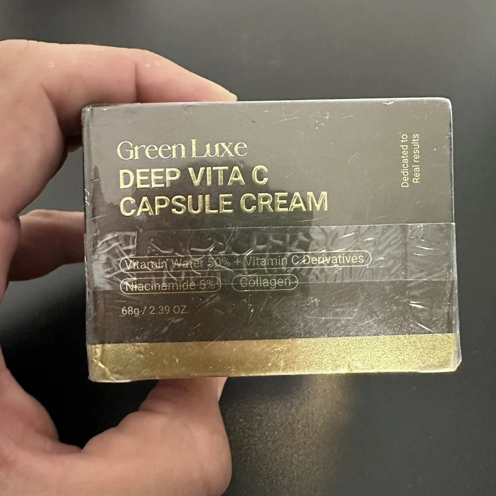 New Deep Vita C Capsule Cream Collagen Niacinamide 2.39 Oz‎