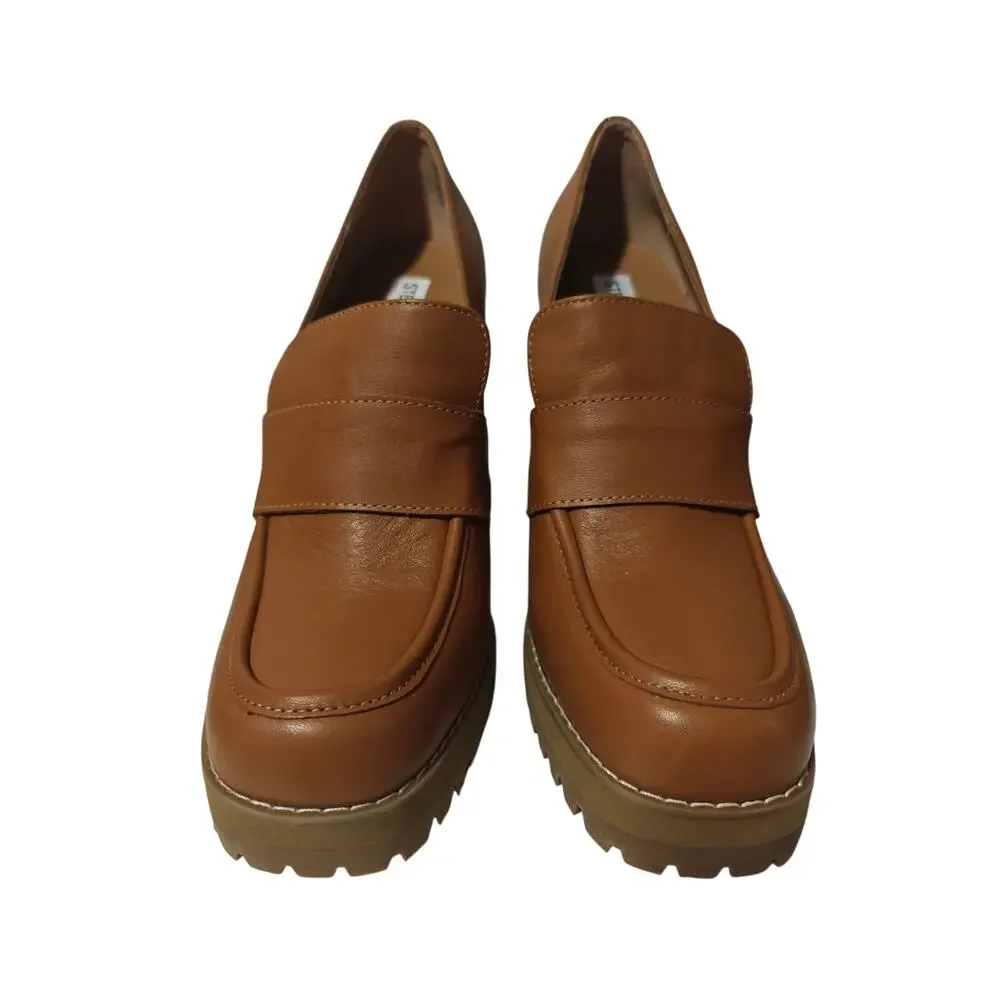Steve Madden brown platform