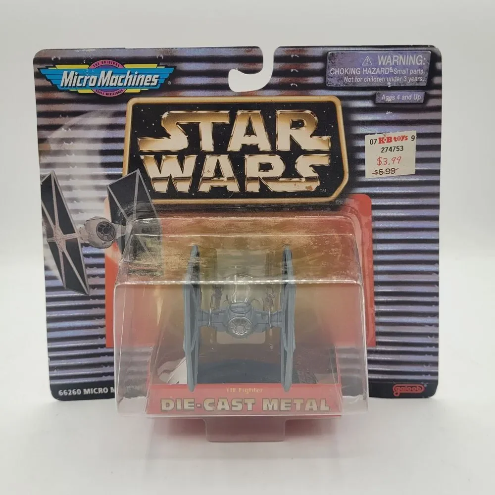 New‎ 1997 Micro Machines Star Wars Imperial Star Destroyer & Tie Fighter Galoob
