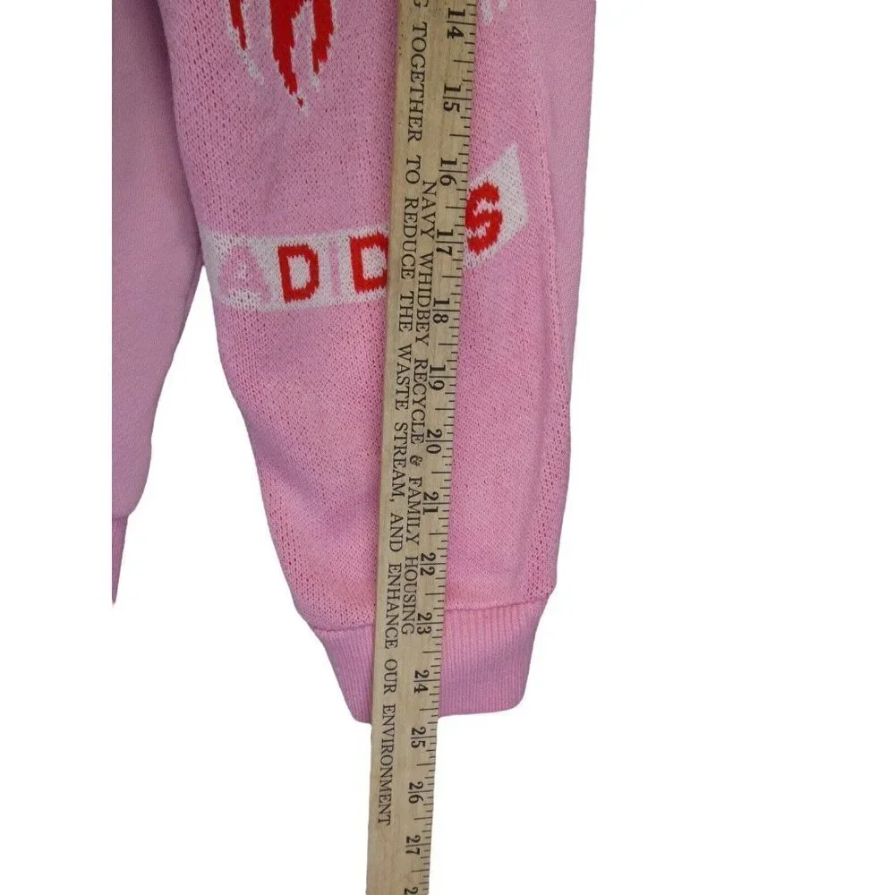 Adidas REAL SCARF Men‎ Hoodie Size M Pink Soccer