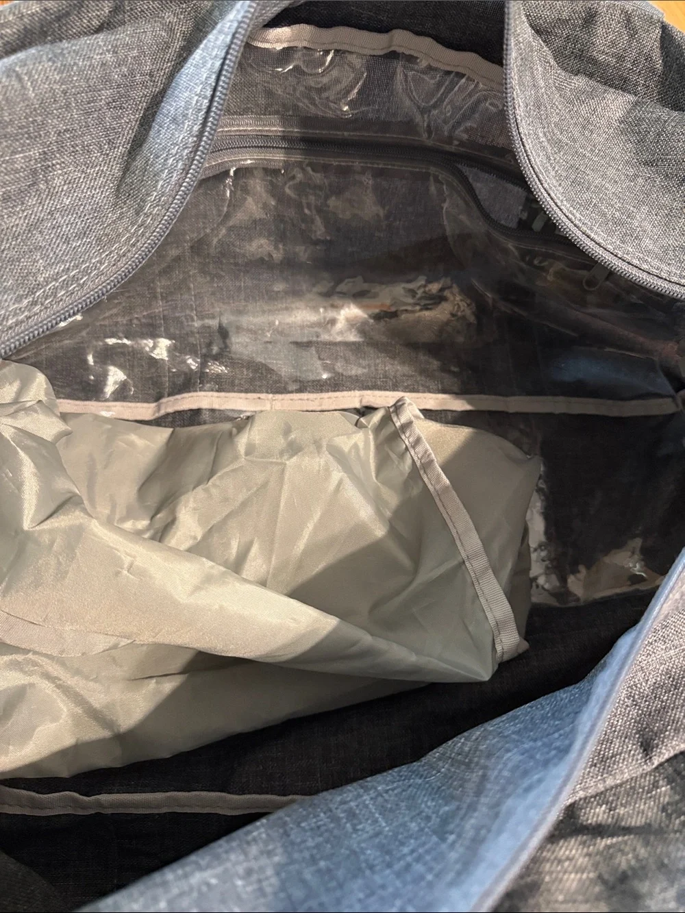 sportsmew gray duffel