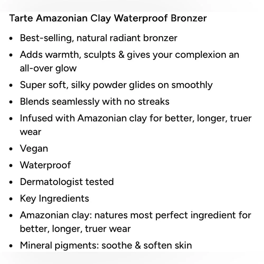 tarte achieve radiant