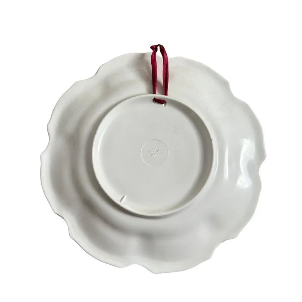 Lami Italy Plastic Melamine Wall Plate Hanging Decor Home Sweet Home Cottagecore