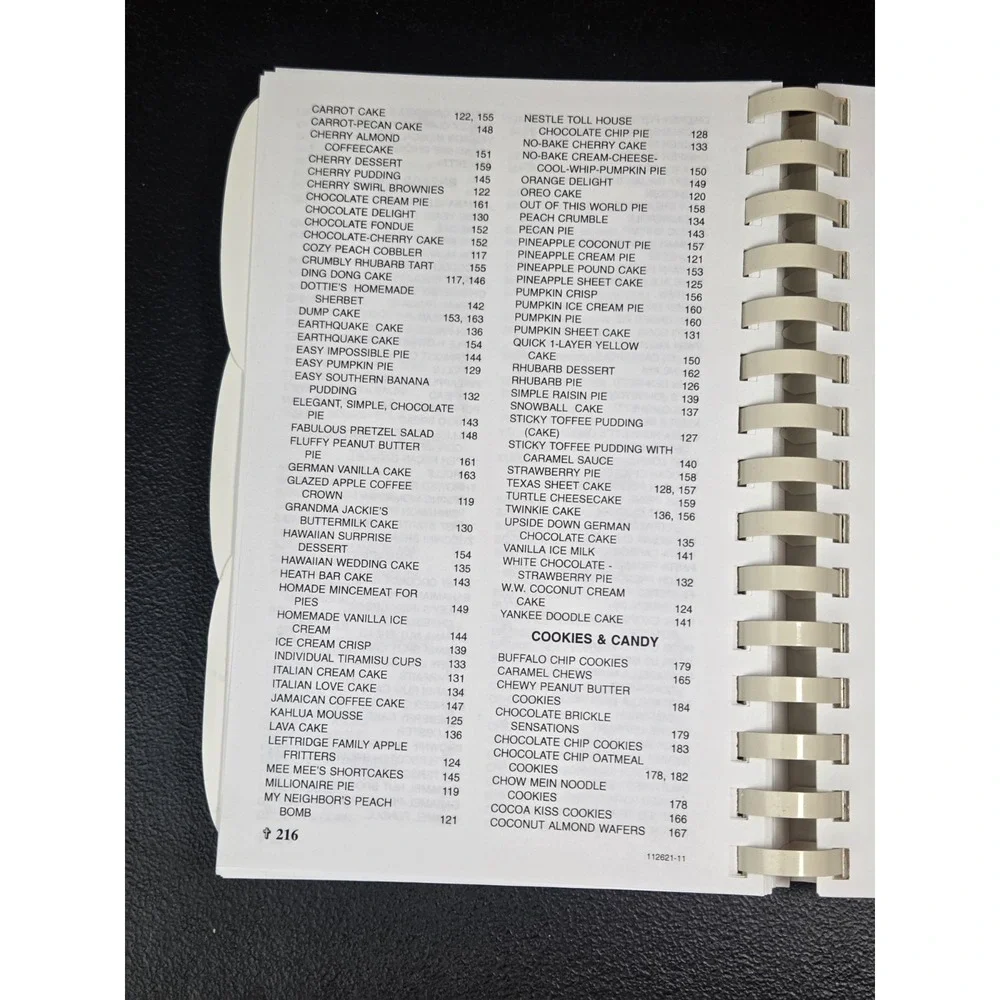 Centenary United Methodist Church Cookbook Bonne Terre, MO 2011 Spiral