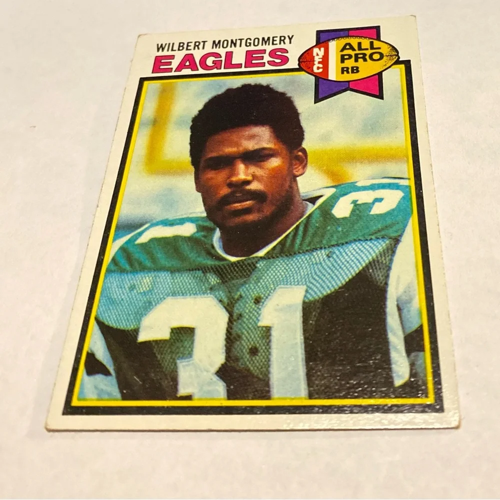 1979 Topps Football Card wilbert montgomery