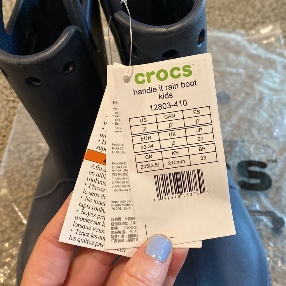 CROCS junior brand boots