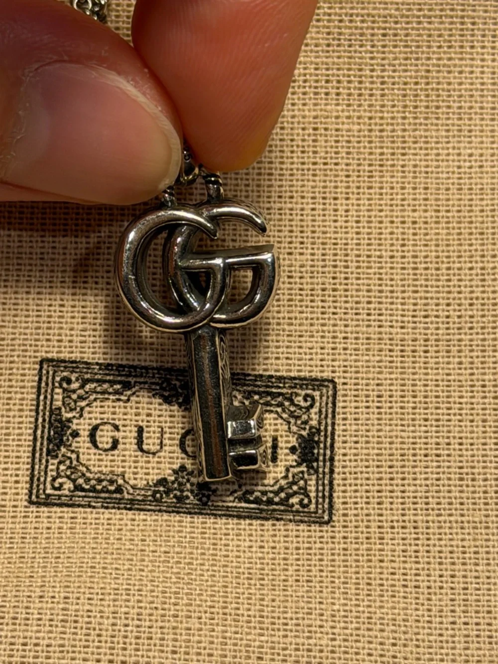 Gucci interlocking excellent sterling