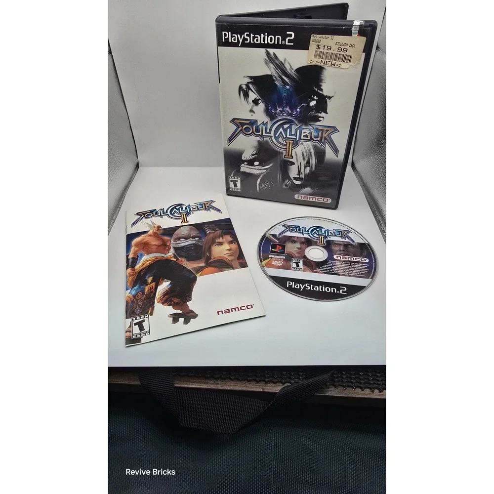 Soul Calibur II (Sony PlayStation 2 PS2, 2003) CIB Complete Tested Working Great