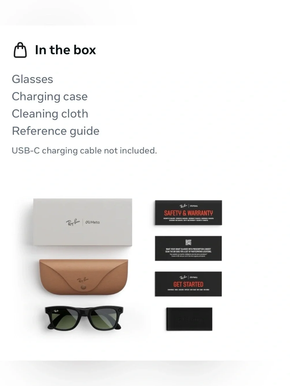 Ray-Ban Meta Matte Black Sunglasses with Grey Transition Lenses