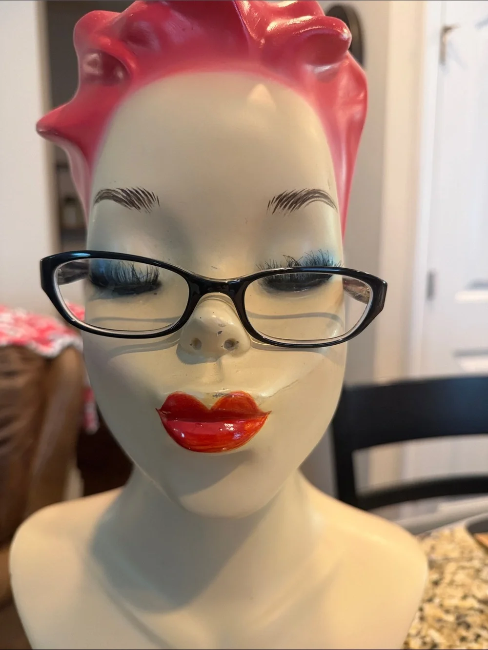 Black Women's Rectangle Tori Burch prescription glasses