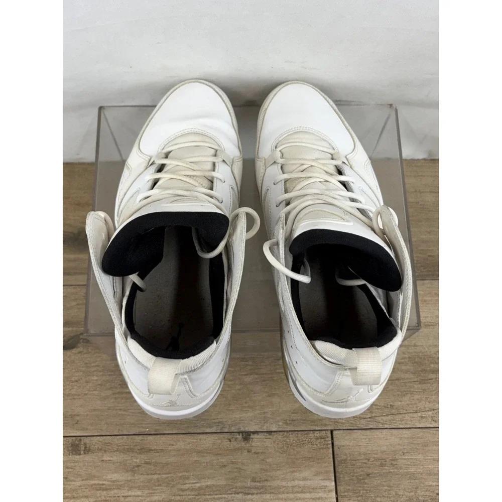 Nike Air Jordan 6 Rings White Silver Men's Basketball Shoes DH5424 100 Size 9.5