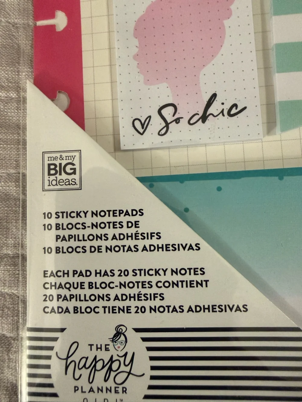 Me & My Big Ideas includes teal