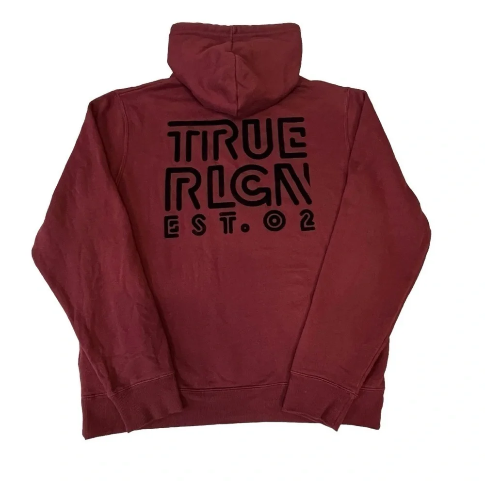 True Religion sharp burgundy