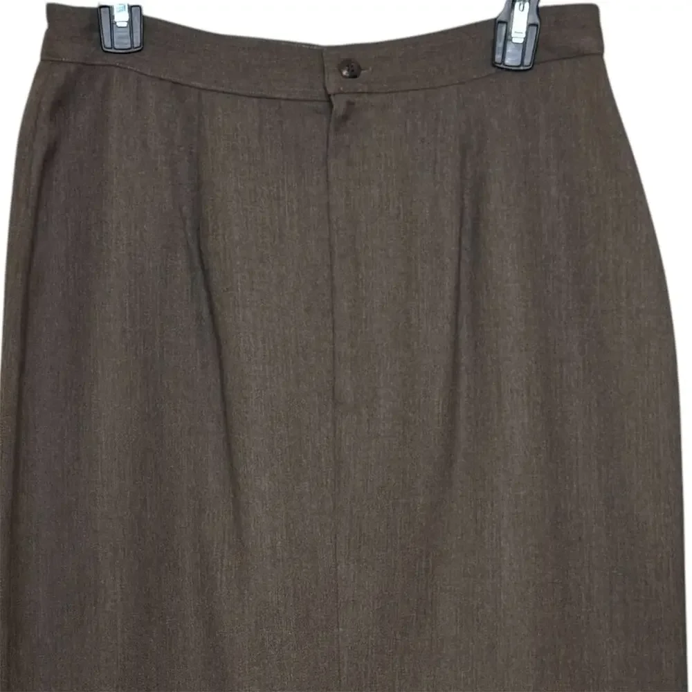 Vtg Mariano Rubinacci 100% Wool Made in Italy For Louis for Women Pencil Skirt