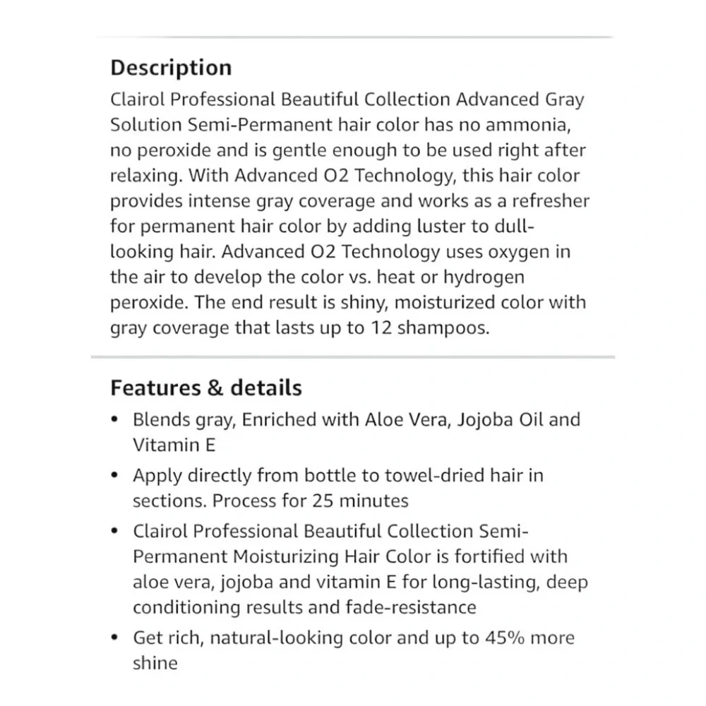 clairol beautiful collection