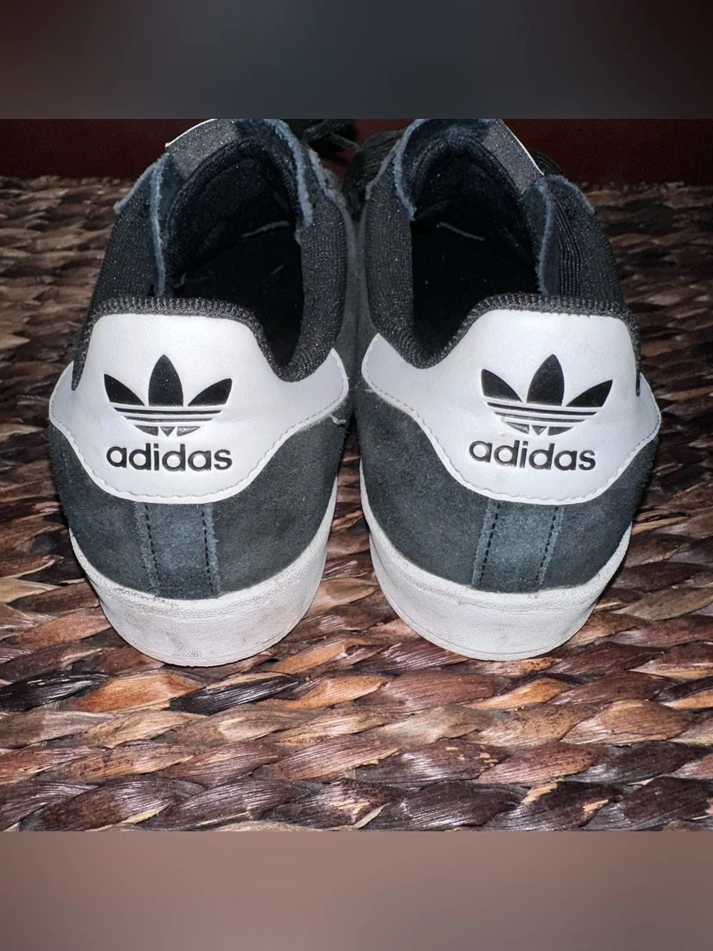 adidas white lace size