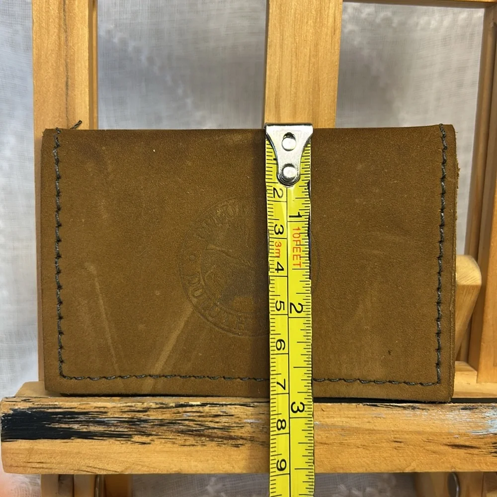 Duluth Pack leather bifold wallet