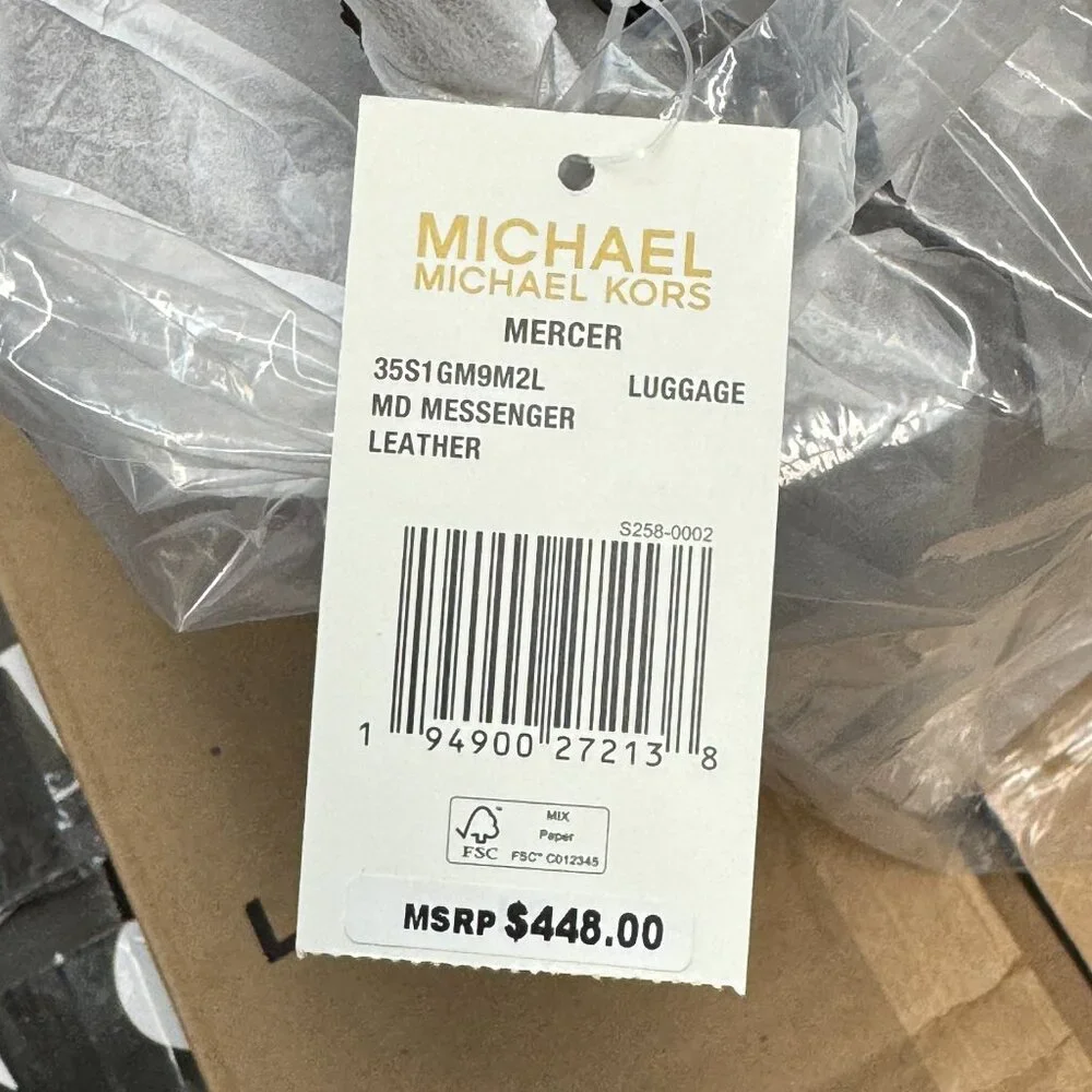 Michael Kors pebbled leather