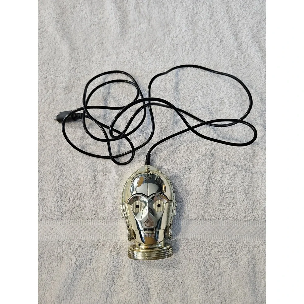 Vintage Collectable Star Wars Computer Wired Bus Mouse C-3PO 1998