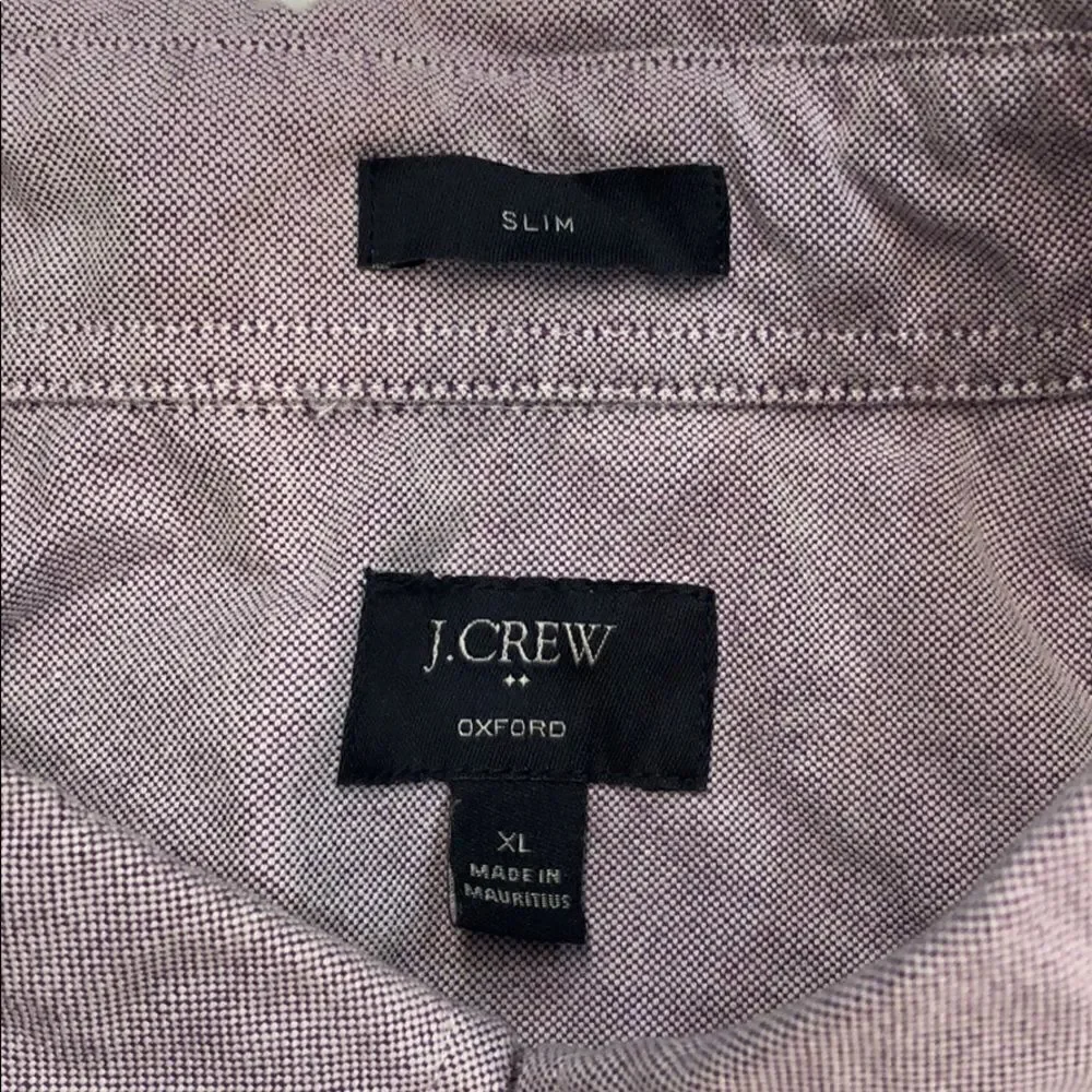 J. Crew Slim Oxford Button Down. Sz. XL