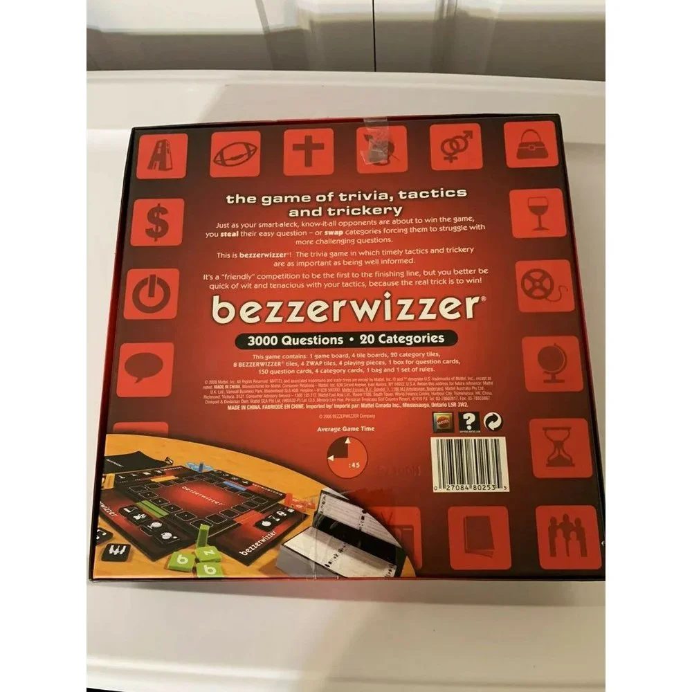 Mattel bezzerwizzer game