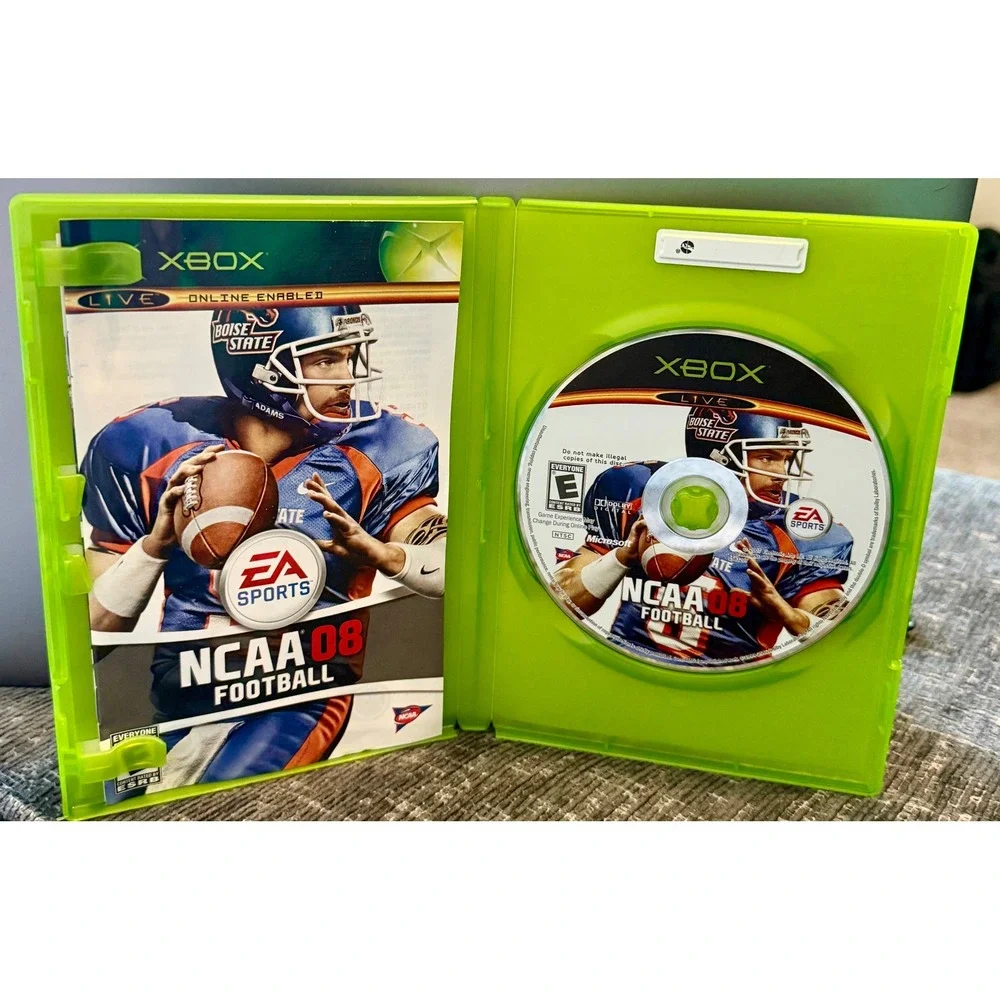NCAA Football 08 Xbox Original Boise State Jared Zabransky