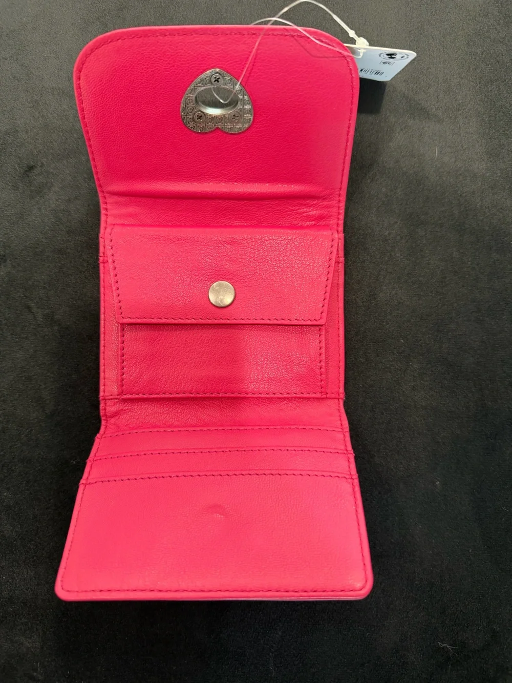 Free People pink lock it up wallet $48 nwt