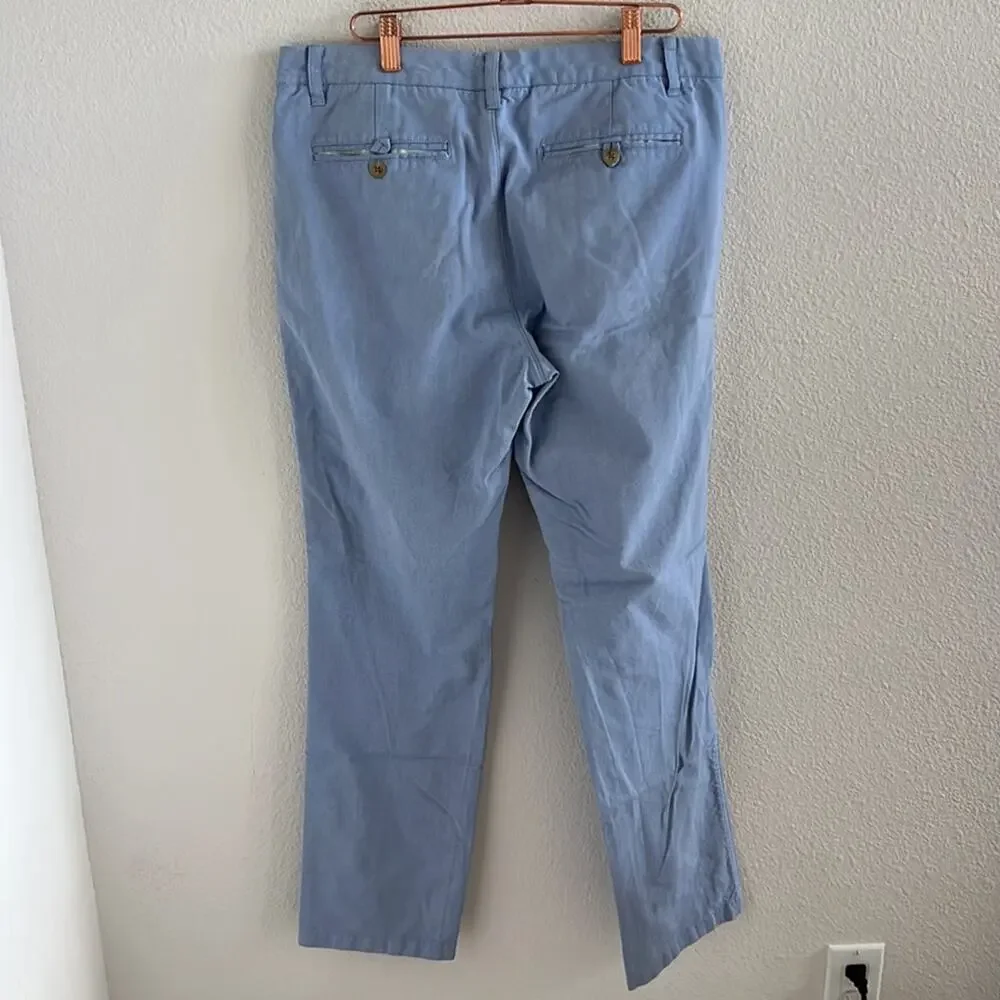 Bonobos blue straight cotton