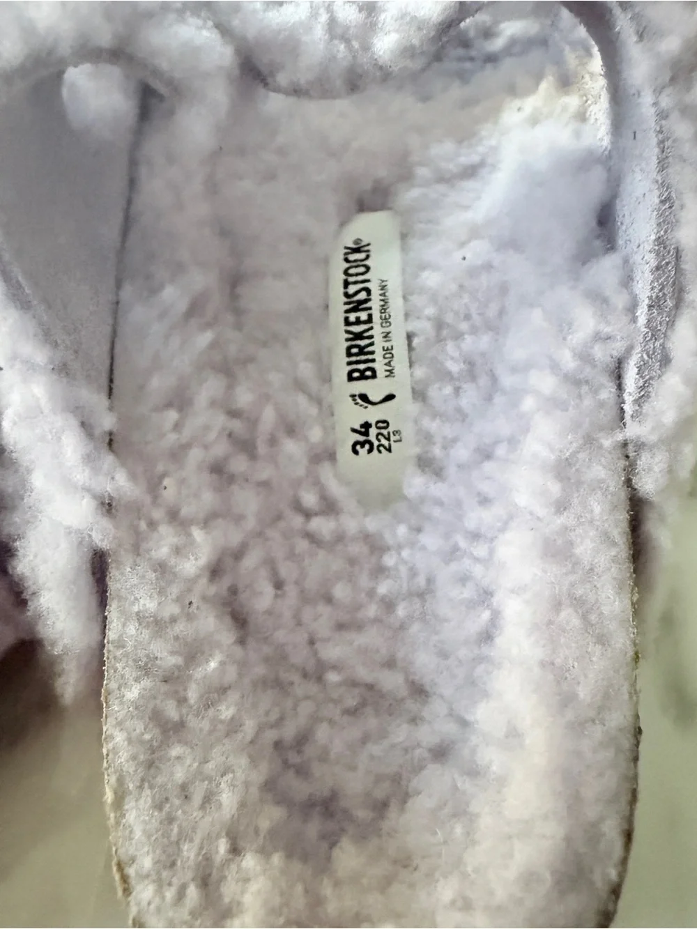 Birkenstock soft shearling