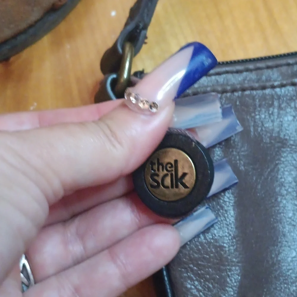 The Sak Brown Leather Crossbody Bag