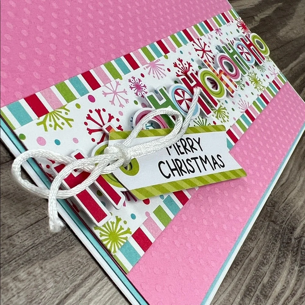 Handmade Christmas and Holiday Cards Set of 10 5”x7” Includes Envelopes