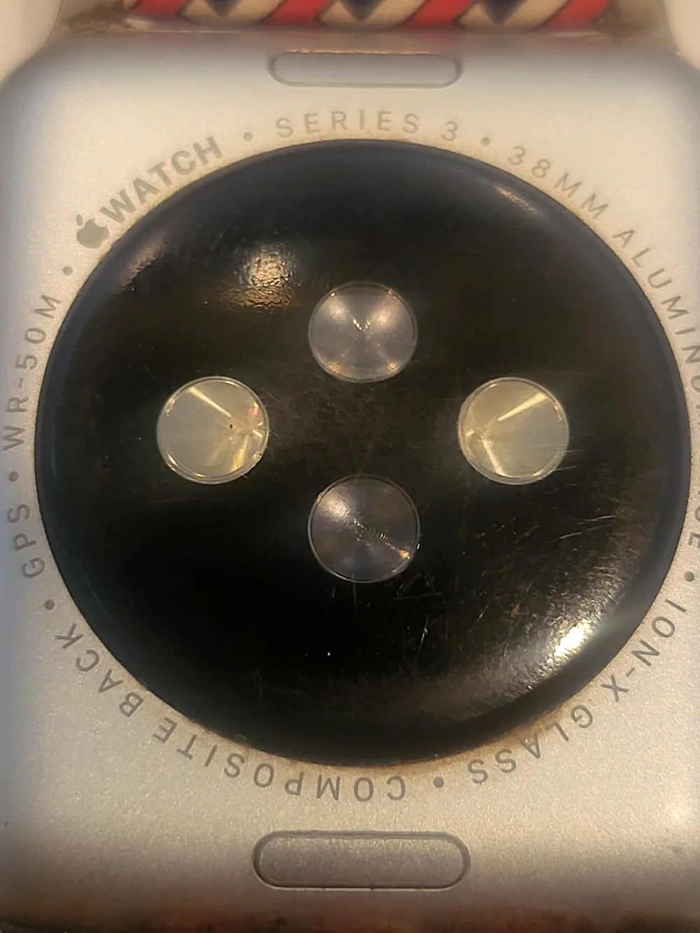 Apple smartwatch shown