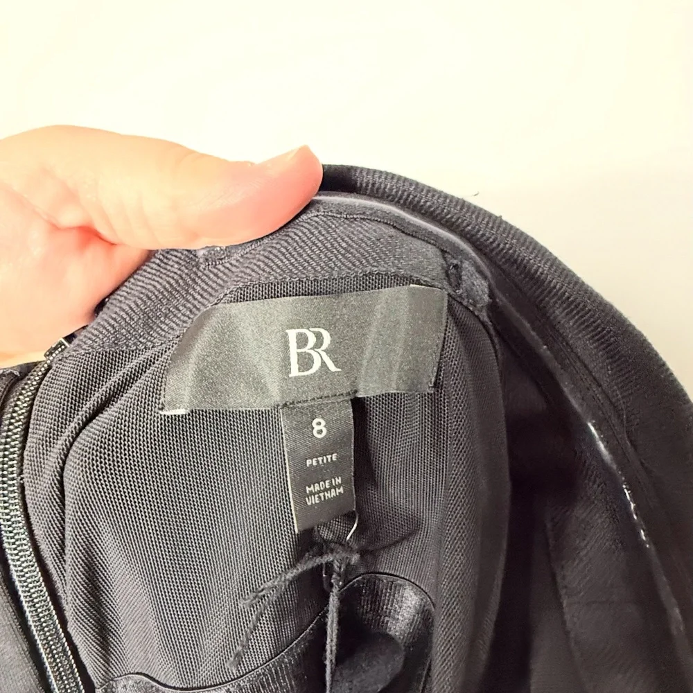 Banana Republic Black Onda Linen Jumpsuit Size 8 Petite NWT (Note Condition) (L)