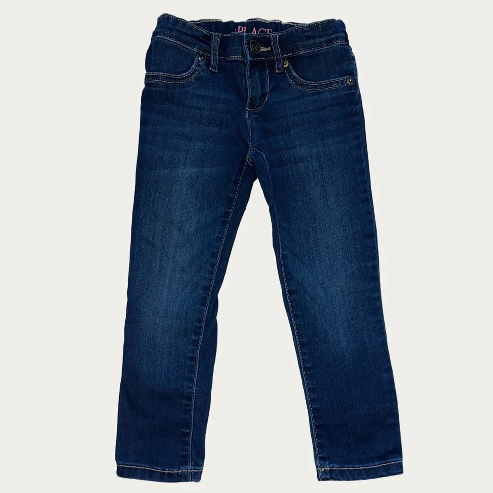 The‎ Children's Place Dark Blue Girls Jeggings 4T