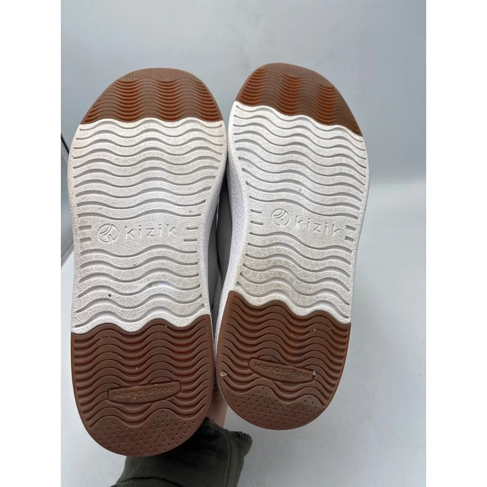 Kizik‎ Prague Comfortable Canvas & Suede Slip On Sneakers, Sz 8M/9.5 W