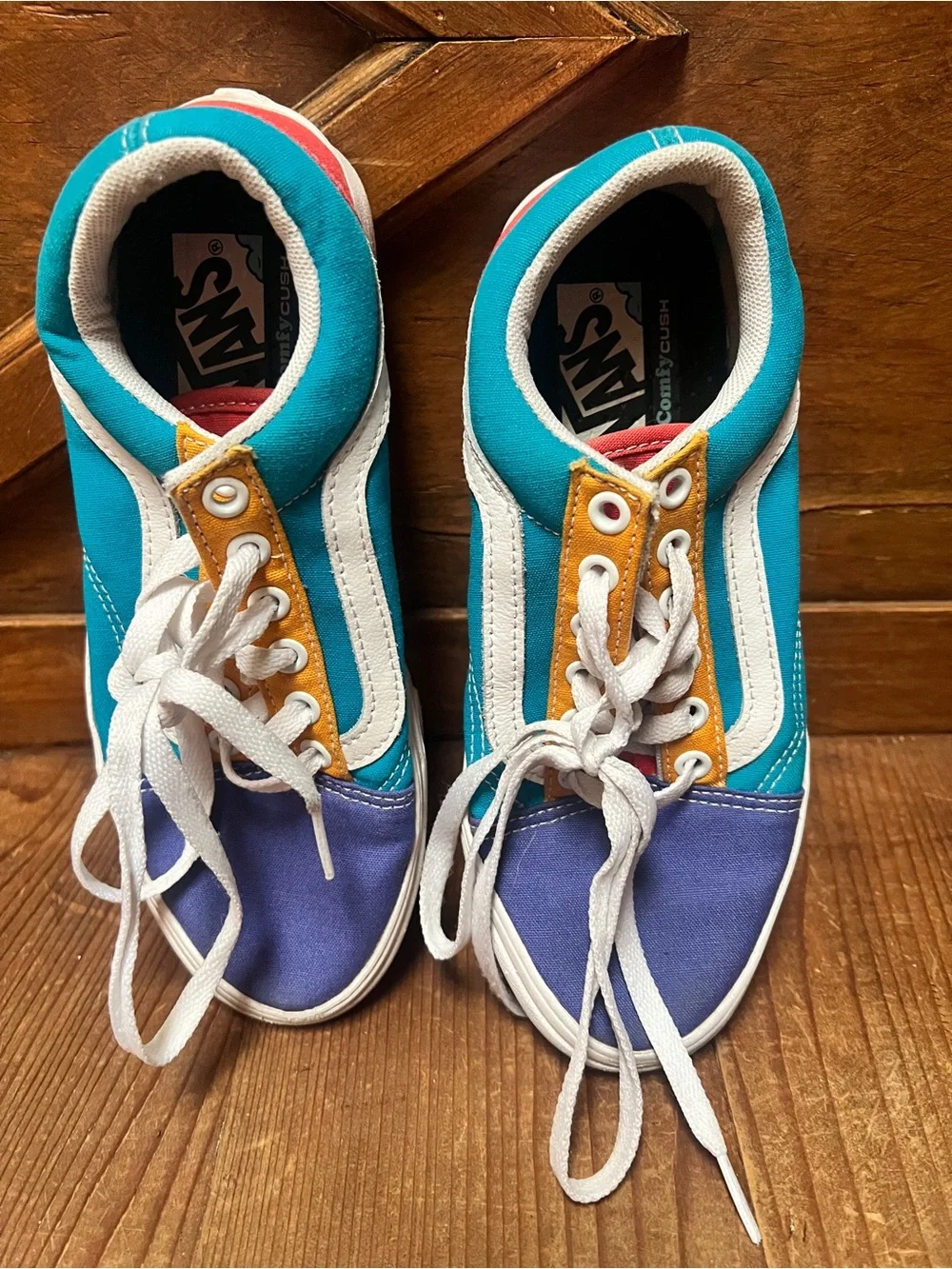 Vans kids colorblock