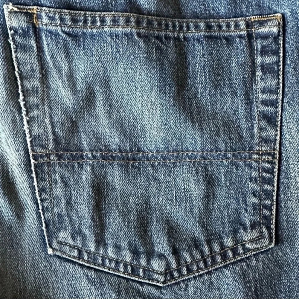 TOMMY HILFIGER 🔵⚪🔴 Men’s Vintage Bootcut Jeans 36x32 Classic Denim