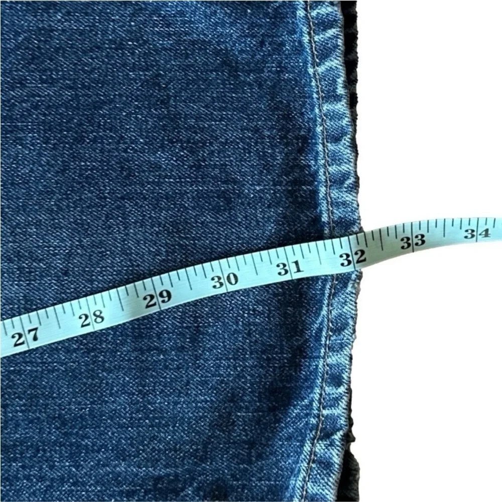 TOMMY HILFIGER 🔵⚪🔴 Men’s Vintage Bootcut Jeans 36x32 Classic Denim