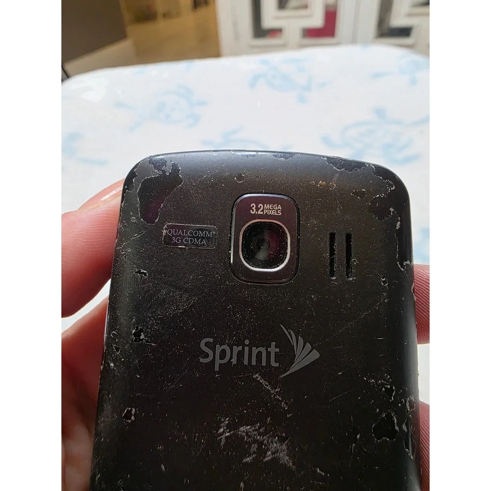 LG Optimus S LS670 Sprint Android Smartphone Black 3.2MP Camera Vintage‎