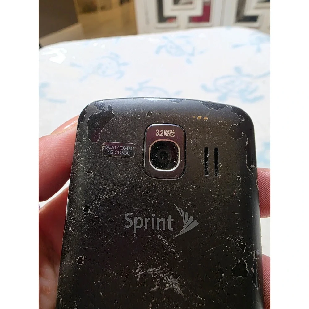 LG Optimus S LS670 Sprint Android Smartphone Black 3.2MP Camera Vintage‎