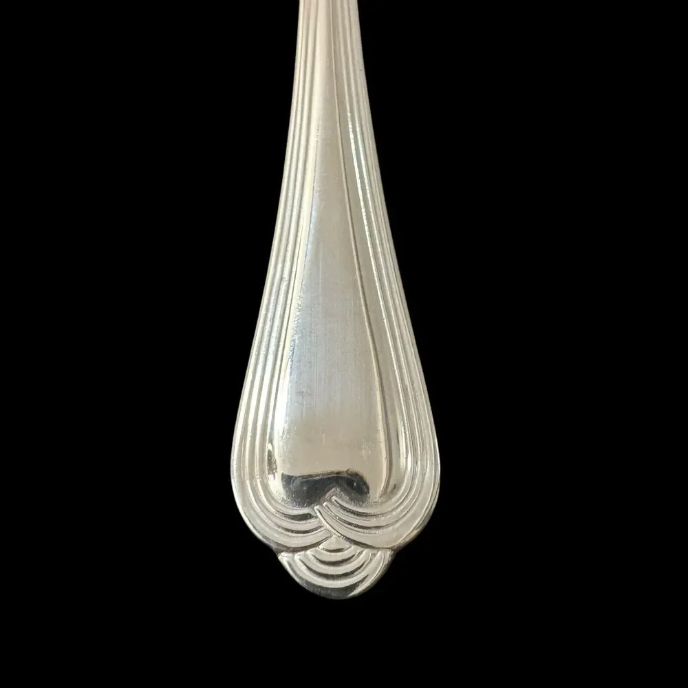Pfaltzgraff Fairisle Sugar Shell Spoon 6 1/8