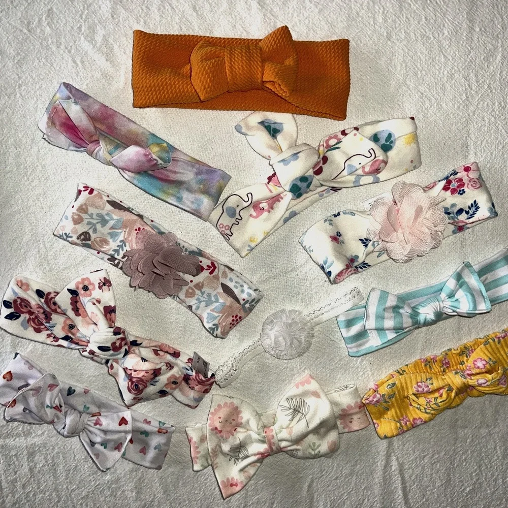 Chick Pea NWOT- 0-24 Months GIRLS BOWS