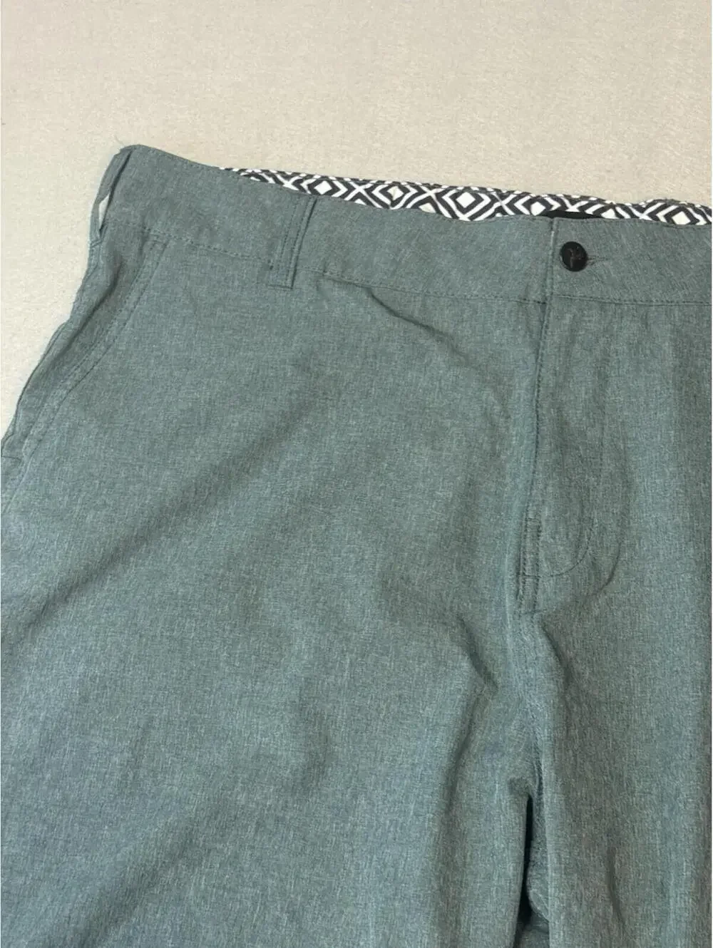 Trunks Multi Functional Shorts Men’s Size 40 Green Hybrid Golf Casual Stretch